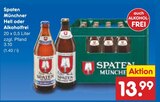 Hell im Angebot bei Netto Marken-Discount in Hannover Hell Angebote von Spaten Münchner bei Netto Marken-Discount Hannover für 13,99 €