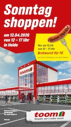 Aktueller toom Baumarkt Prospekt, "Sonntag shoppen!", mit Angeboten der Woche, gültig von 12.04.2026 bis 12.04.2026