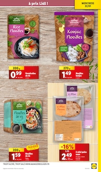 Promo Nouilles Instantanées dans le catalogue Lidl du moment à la page 21