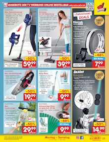 Staubsauger im Netto Marken-Discount Prospekt "Aktuelle Angebote" mit 64 Seiten (Dresden)