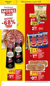 Promo Saint Agaûne dans le catalogue Lidl du moment à la page 24