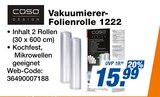 expert Wethau - Vakuumierer-Folienrolle 1222 Angebot im Prospekt Vakuumierer-Folienrolle 1222 bei expert im Wethau Prospekt für 15,99 €
