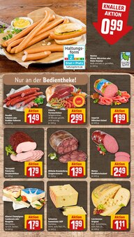 Mettwurst im REWE Prospekt "Dein Markt" mit 35 Seiten (Hamburg)