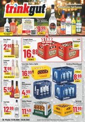 Aktueller Trinkgut Prospekt mit Coca Cola, "Aktuelle Angebote", Seite 1