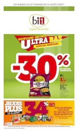 Catalogue Supermarchés Bi1 en cours à Vielverge et alentours, "QUINZAINE DES PRIX ULTRA BAS", 28 pages, 19/08/2025 - 31/08/2025