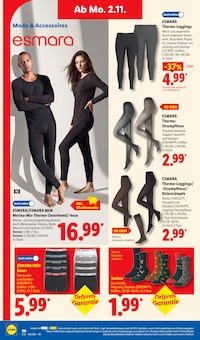 Kniestrümpfe Angebot im Lidl Prospekt, gültig von 02.11.2026 bis 07.11.2026 Kniestrümpfe Angebot im aktuellen Lidl Prospekt auf Seite 42