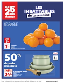 Prospectus Auchan Supermarché en cours, "MES 25 JOURS AUCHAN", page 2 sur 28