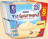 P'tit Gourmand Vanille - NESTLÉ en promo à 1,63 € chez Intermarché Super P'tit Gourmand Vanille - NESTLÉ dans le catalogue Intermarché Super