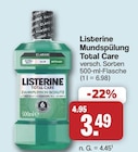 famila Nordwest Cloppenburg - Mundspülung Total Care Angebot im Prospekt Mundspülung Total Care bei famila Nordwest im Cloppenburg Prospekt für 3,49 €