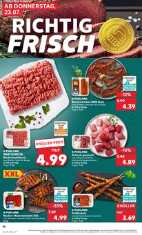 Grillfleisch im Kaufland Prospekt "Hier bin ich richtig" mit 56 Seiten (Saarbrücken)