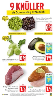 Pute im aktuellen EDEKA Prospekt (Frankfurt (Main)) Pute im EDEKA Prospekt "Aktuelle Angebote" mit 42 Seiten (Frankfurt (Main))