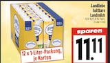 haltbare Landmilch 3,5 % Fett im aktuellen Prospekt bei EDEKA in Haina