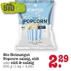 Popcorn salzig, süß oder süß & salzig bei E center im Nieder-Olm Prospekt für 2,29 €