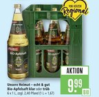 Bio-Apfelsaft klar oder trüb im Angebot bei Marktkauf in Nürtingen Bio-Apfelsaft klar oder trüb Angebote bei Marktkauf Nürtingen für 9,99 €