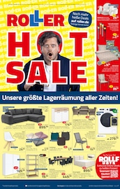 Wohnlandschaft im ROLLER Prospekt in Remscheid Aktueller ROLLER Prospekt mit Wohnlandschaft, "ROLLER HOT SALE", Seite 1