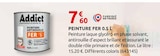 Peinture Fer 0.5 L - Addict en promo chez Rural Master Brive-la-Gaillarde à 7,60 €