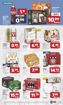 Coca Cola im aktuellen combi Prospekt (Langenhagen) Coca Cola im combi Prospekt "Markt - Angebote" mit 36 Seiten (Langenhagen)