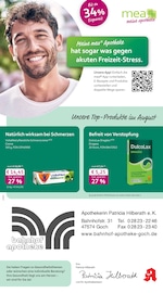 mea - meine apotheke Apotheken Prospekt der aktuellen Woche mit 4 Seiten, gültig von 01.08.2026 bis 31.08.2026, in Goch und Umgebung Aktueller mea - meine apotheke Apotheken Prospekt in Goch und Umgebung, "Unsere August-Angebote" mit 4 Seiten, 01.08.2026 - 31.08.2026