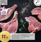 Promo Veau: Côte (première, filet) ou Côtes à griller à 11,90 € dans le catalogue Intermarché à Verneiges