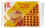 Frischeiwaffeln von K-CLASSIC für 1,19 € bei Kaufland im Angebot Frischeiwaffeln von K-CLASSIC im aktuellen Kaufland Prospekt