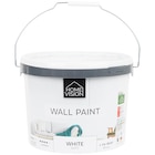 Peinture murale mate Home Vision Blanc - Action - Action à Brive-la-Gaillarde Peinture murale mate Home Vision Blanc - Action en promo chez Action Brive-la-Gaillarde à 13,75 €