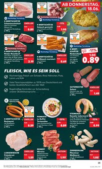 Steak im Kaufland Prospekt "Hier bin ich richtig" mit 65 Seiten (Rostock)