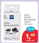 Brillen-Reinigungstücher von Zeiss im aktuellen budni Prospekt