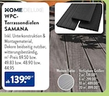 WPC-Terrassendielen SAMANA Angebote von HOME DELUXE bei ALDI SÜD Freiburg für 139,00 €