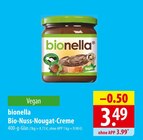 famila Nordost Nauen - bionella Bio-Nuss-Nougat-Creme Angebot im Prospekt bionella Bio-Nuss-Nougat-Creme bei famila Nordost im Nauen Prospekt für 3,49 €