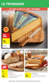 Promos Fromage dans le catalogue "Carrefour" de Carrefour Fromage en promo dans le catalogue Carrefour à la page 28