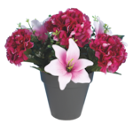 Pot Oeillet Lys Embrun Artificiel en promo chez Ma Jardinerie Strasbourg à 7,99 €
