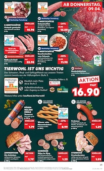 Schweinefilet im aktuellen Kaufland Prospekt (Lübeck) Schweinefilet im Kaufland Prospekt "KNÜLLER" mit 70 Seiten (Lübeck)
