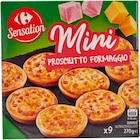 Mini Pizzas surgelées - CARREFOUR SENSATION en promo chez Carrefour Market Dijon à 2,15 €
