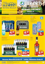 Aktueller Netto Marken-Discount Discounter Prospekt in Pattensen und Umgebung, "DER ORT, AN DEM DU IMMER AUSGEZEICHNETE PREISE FINDEST." mit 6 Seiten, 02.03.2026 - 07.03.2026