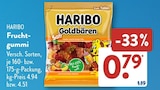 Aktuelle Haribo Angebote bei ALDI SÜD in München Aktuelles Goldbären Fruchtgummi Angebot bei ALDI SÜD in München ab 0,79 €