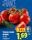 Tomate ronde grappe - Lidl Tomate ronde grappe à 1,69 € dans le catalogue Lidl