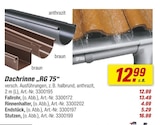Dach im toom Baumarkt Prospekt Dachrinne RG 75 im aktuellen toom Baumarkt Prospekt für 4,99 €