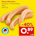 Netto Marken-Discount Traitsching - Wiener Würstchen Angebot im Prospekt Wiener Würstchen bei Netto Marken-Discount im Traitsching Prospekt für 0,89 €