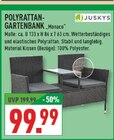 Polyrattan-Gartenbank „Monaco“ Angebote von Juskys bei Marktkauf Lemgo für 99,99 €