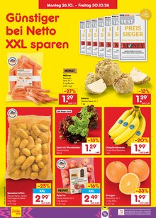 Bananen im Netto Marken-Discount Prospekt "Aktuelle Angebote" mit 70 Seiten (Hildesheim)