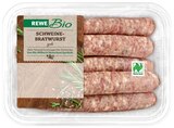 Schweine-Bratwurst im Angebot bei REWE in Halle Schweine-Bratwurst Angebote von REWE Bio bei REWE Halle für 5,55 €