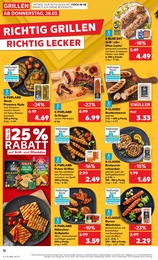 Grillwurst Angebot im aktuellen Kaufland Prospekt auf Seite 12