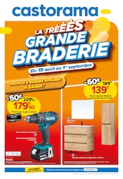 Catalogue Bricolage de Castorama à Niort Prospectus Castorama à Niort, "LA TRÈÈÈS GRANDE BRADERIE", 16 pages, 19/08/2026 - 01/09/2026