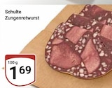 Zungenrotwurst im Angebot bei GLOBUS in Herne Zungenrotwurst Angebote von Schulte bei GLOBUS Herne für 1,69 €