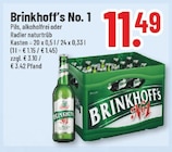 No. 1 Pils, alkoholfrei oder Radler naturtrüb Angebote von Brinkhoff's bei Trinkgut Kaarst für 11,49 €