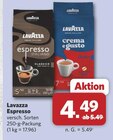 Espresso im Angebot bei combi in Löhne Espresso Angebote von Lavazza bei combi Löhne für 4,49 €
