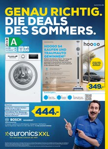 EURONICS Prospekt GENAU RICHTIG. DIE DEALS DES SOMMERS. mit 10 Seiten