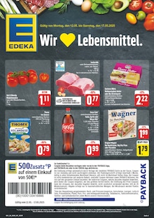 Aktueller EDEKA Prospekt für Albersdorf, Saale-Holzland-Kreis und Ungebung, Seiten zum blättern EDEKA Prospekt Wir lieben Lebensmittel! mit Seiten in Albersdorf, Saale-Holzland-Kreis und Umgebung