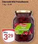 Wild Preiselbeeren Angebote von Odenwald bei GLOBUS Gießen für 3,29 €