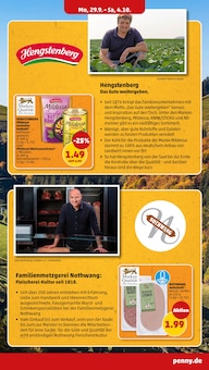 Wurst im Penny Prospekt "Wer günstig will, muss Penny." mit 45 Seiten (Reutlingen)
